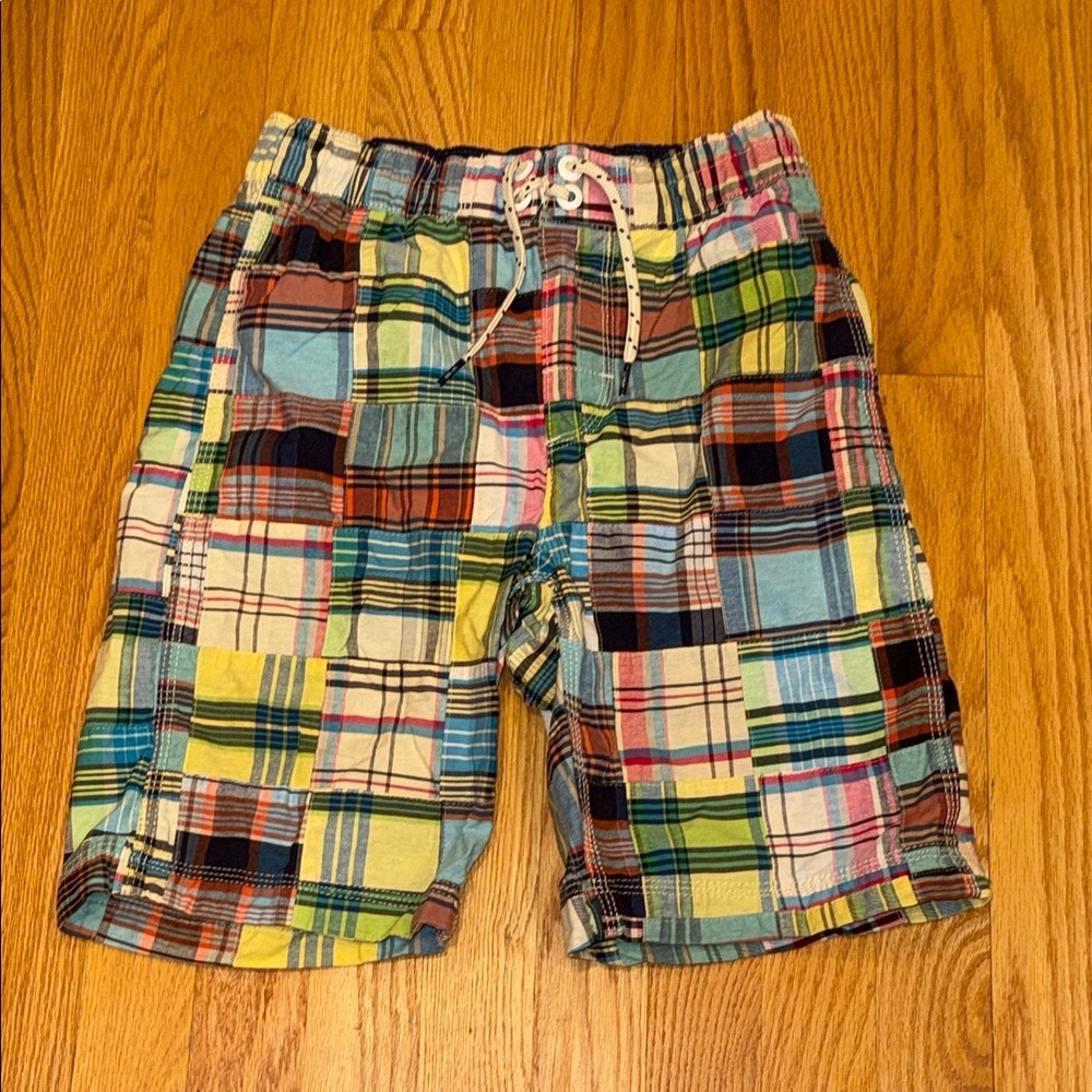 GapKids madras bathing suit size large